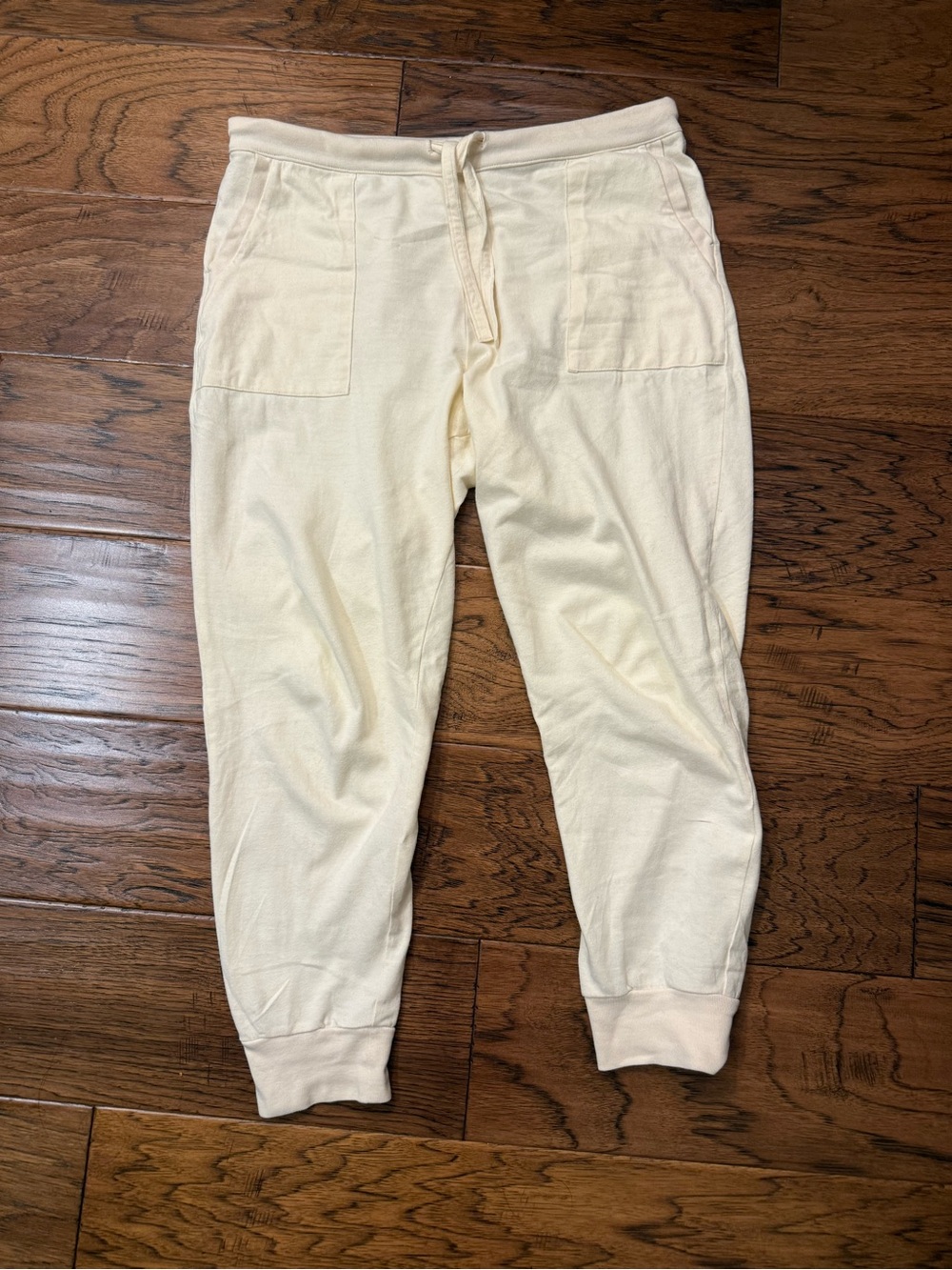 Cottonique organic cotton penny joggers, size XL